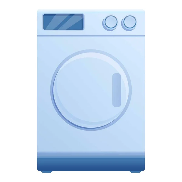 Hygiene tumble dryer icon, cartoon style — Stock Vector