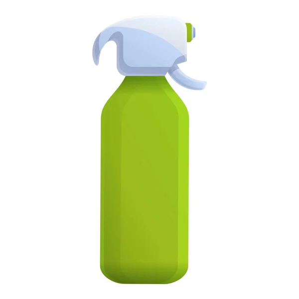 Ícone de garrafa de spray de fertilizante, estilo cartoon — Vetor de Stock