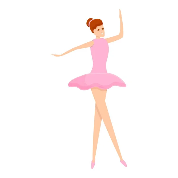 Ballerina tutu icoon, cartoon stijl — Stockvector