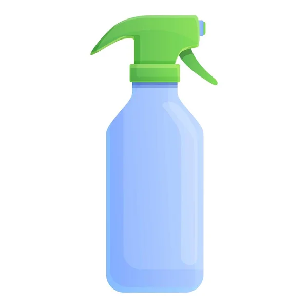 Home disinfection spray bottle icon, cartoon style — Stock Vector