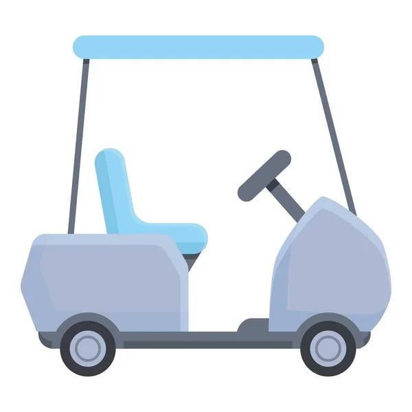 Ausrüstung Golf Cart Ikone, Cartoon-Stil — Stockvektor