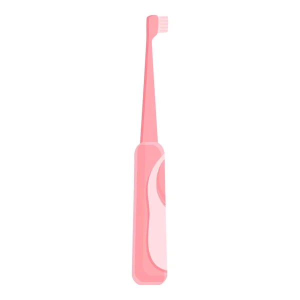 Icona dello spazzolino elettrico dentale, stile cartone animato — Vettoriale Stock