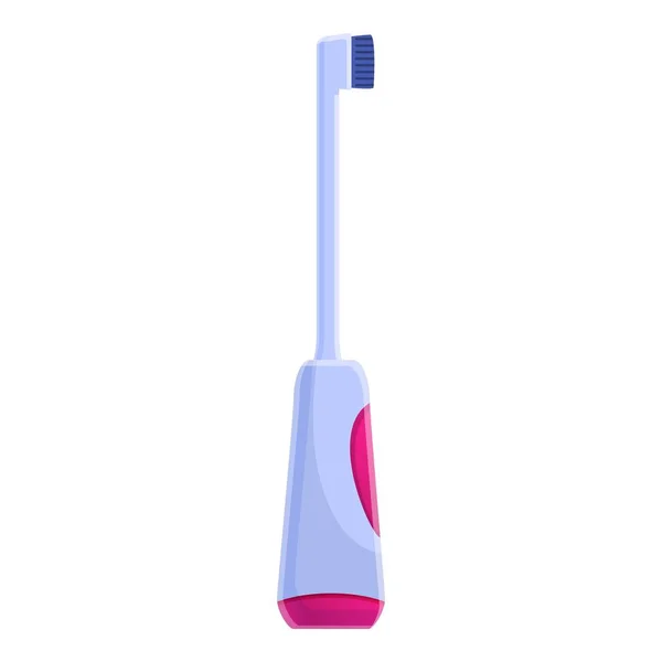 Brosse à dents électrique de soins de santé icône, style dessin animé — Image vectorielle