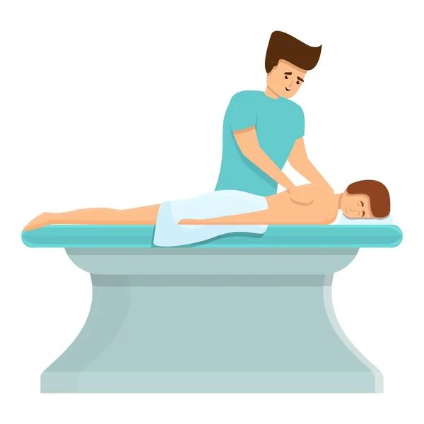 Alternatieve masseur icoon, cartoon stijl — Stockvector