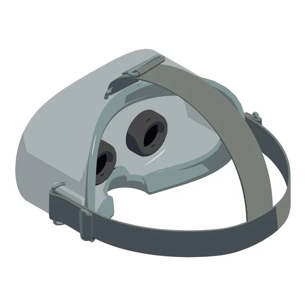 Vr icône de lunettes de jeu, style isométrique — Image vectorielle