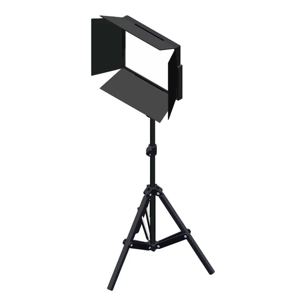 Ikona światła studia kamery, styl izometryczny — Wektor stockowy