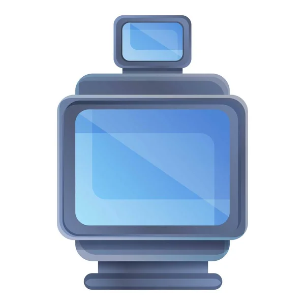 Utrustning videokamera ikon, tecknad stil — Stock vektor
