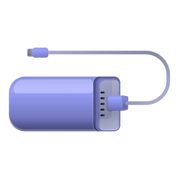 Powerbank-Ikone im Cartoon-Stil — Stockvektor