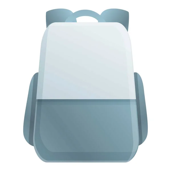 Reaptop backpack icon, cartoon style — стоковый вектор