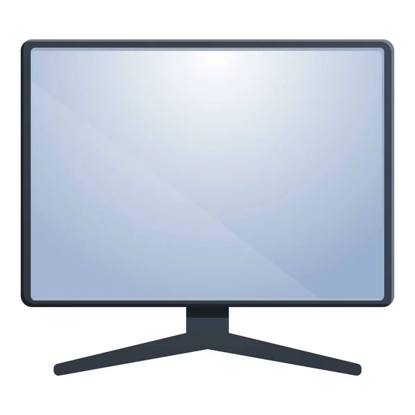 Computer monitor icoon, cartoon stijl — Stockvector