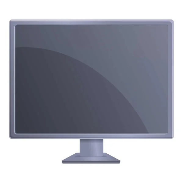 Icono de monitor digital, estilo de dibujos animados — Vector de stock