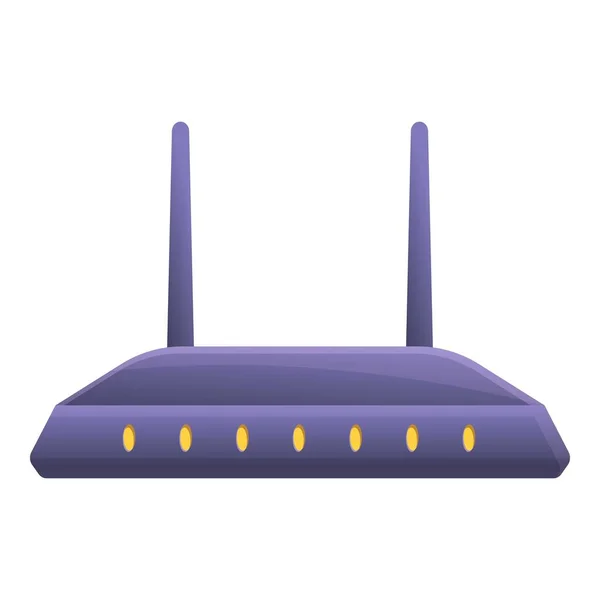 Wifi modem icoon, cartoon stijl — Stockvector