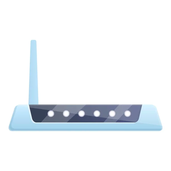 Wifi modem communicatie icoon, cartoon stijl — Stockvector