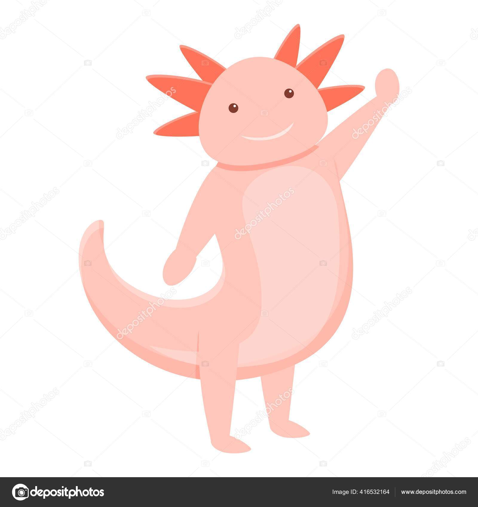 Cute Axolotl Icon Cartoon Style Vector Image By C Nsit0108 Vector Stock Cute Axolotl Icon Cartoon Style Vector Image By C Nsit0108 Vector Stock