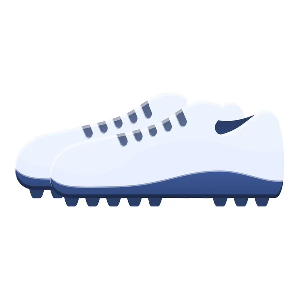 Spikes icono botas de fútbol, estilo de dibujos animados — Archivo Imágenes Vectoriales