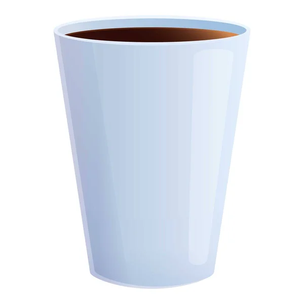 Kaffeetassen-Ikone im Cartoon-Stil — Stockvektor