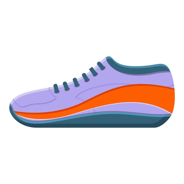 Zapatillas de deporte masculinas icono, estilo dibujos animados — Vector de stock