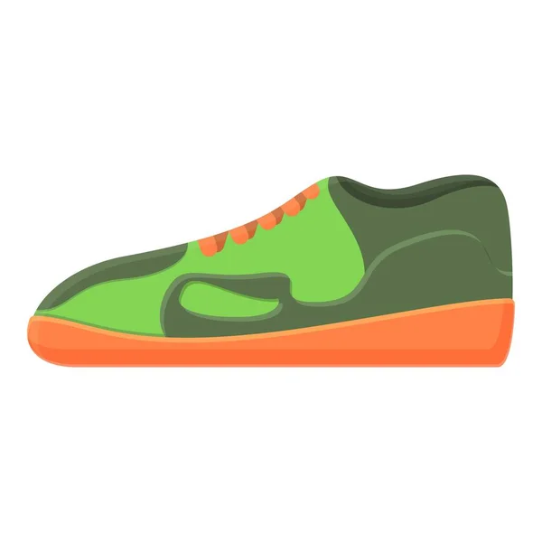 Tyg sneakers ikon, tecknad stil — Stock vektor