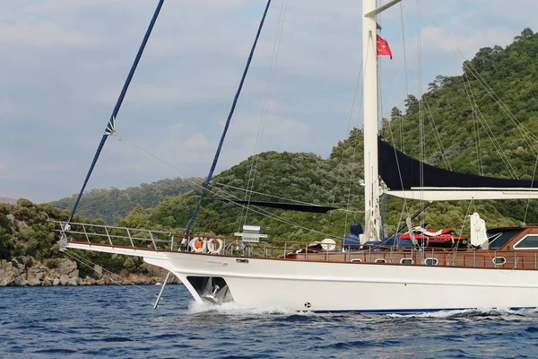 Velero Navega Mar — Foto de Stock