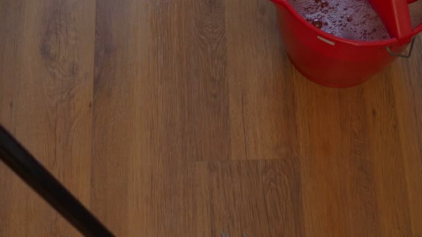 Cotton Mop Cleans Wooden Laminate Floor Bucket Detergent Home