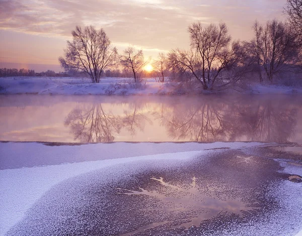 Invierno Época Más Fría Implacable Fabulosamente Hermosa Del Año Alguien — Foto de Stock