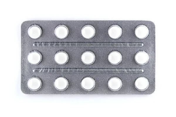 Tablets White Package — Stock Photo, Image