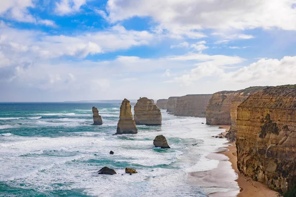 Los Doce Apóstoles Great Ocean Road Melbourne Victoria Australia —  Fotos de Stock