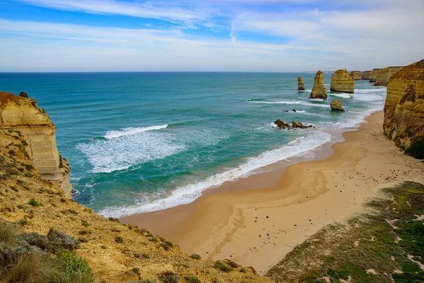 Tolv Apostlarna Great Ocean Road Melbourne Victoria Australien — Stockfoto