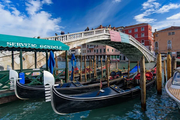 Мост Скальци Понте Дельи Скальци Венеция Италия — стоковое фото