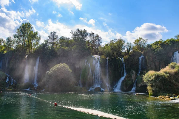 Wasserfall Kravica Bosnien Und Herzegowina — Stockfoto