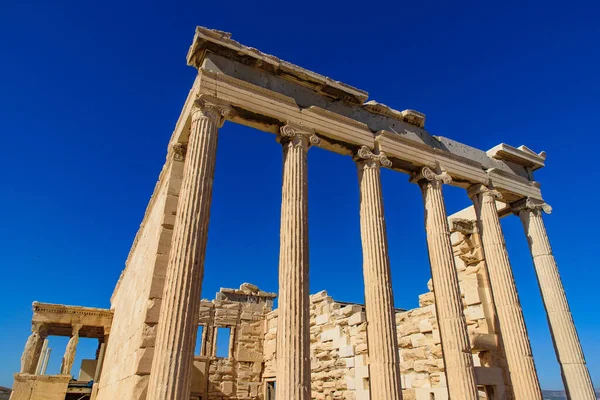 Eretteo Eretteo Antico Tempio Greco Dell Acropoli Atene Grecia — Foto Stock