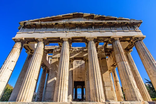 Tempio Efesto Hephaisteion Tempio Greco Agorà Atene Atene Grecia — Foto Stock