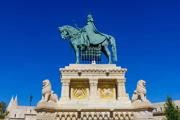 Bastión Del Pescador Uno Los Monumentos Más Conocidos Budapest Distrito — Foto de Stock