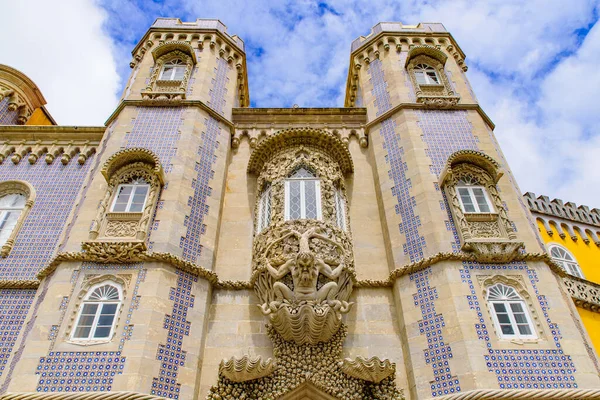 Pena Palace Castello Romantico Sintra Portogallo — Foto Stock