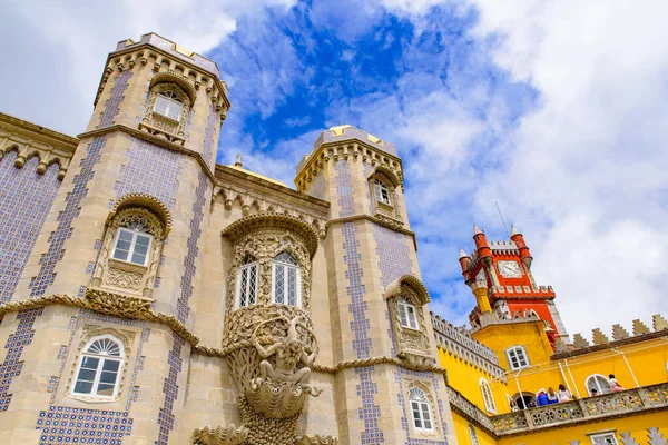 Pena Palace Castello Romantico Sintra Portogallo — Foto Stock