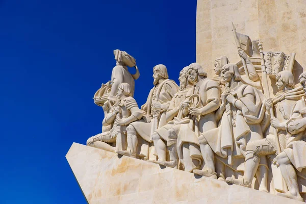 Monumento Los Descubrimientos Padrao Dos Descobrimentos Monumento Belem Lisboa Portugal — Foto de Stock