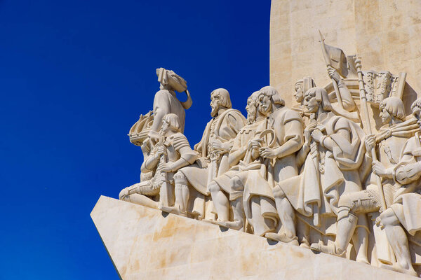 Monument of the Discoveries (Padrao dos Descobrimentos), a monument in Belem, Lisbon, Portugal