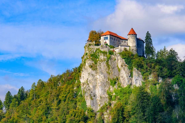 Bled Castle Medieval Castle Lake Bled Slovenia — Stock Photo, Image