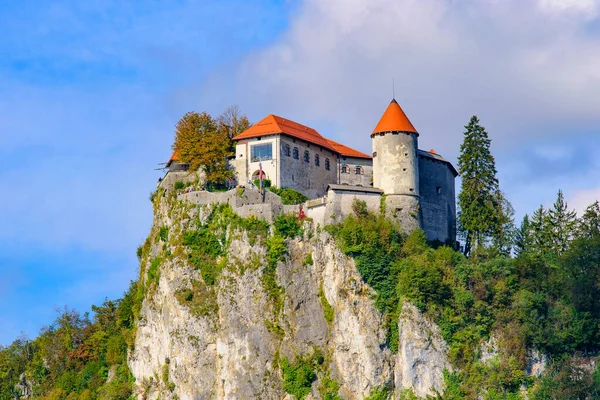 Bled Castle Medieval Castle Lake Bled Slovenia — Stock Fotó