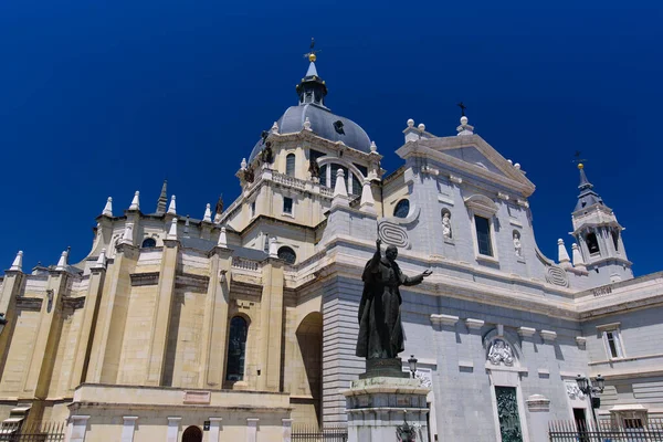 Cattedrale Dell Almudena Madrid Spagna — Foto Stock