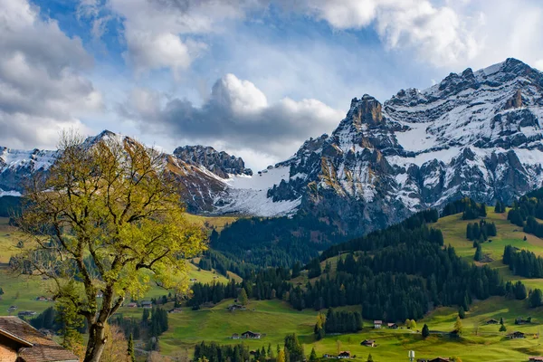 Landscape Mountains Alps Area Switzerland Europe — Stockfoto