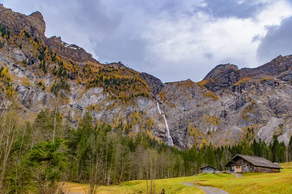 Paesaggio Delle Montagne Nelle Alpi Zona Svizzera Europa — Foto Stock