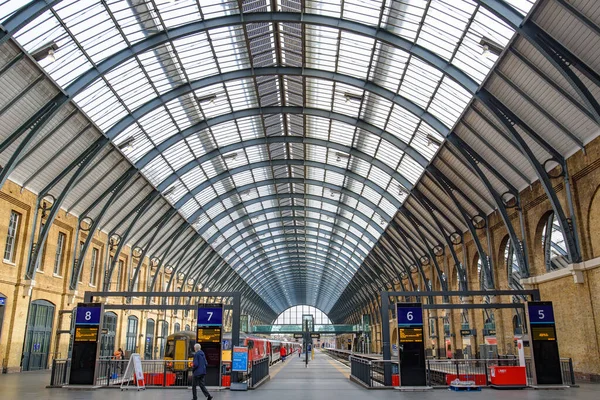 King Cross Stazione Ferroviaria Londra Regno Unito — Foto Stock