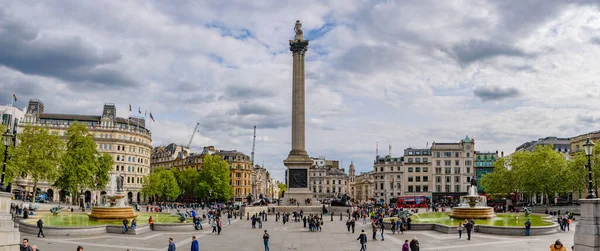 Trafalgar Square London Vereinigtes Königreich — Stockfoto