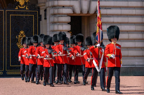 Ceremony Changing Guard Forecourt Buckingham Palace London United Kingdom — Φωτογραφία Αρχείου