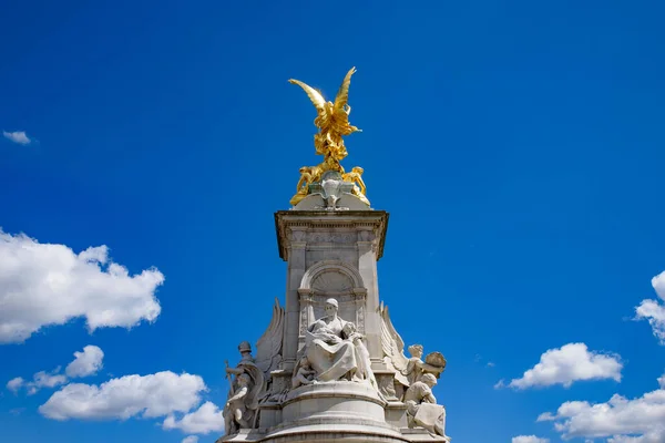 Victoria Memorial Monumento Reina Victoria Frente Palacio Buckingham — Foto de Stock