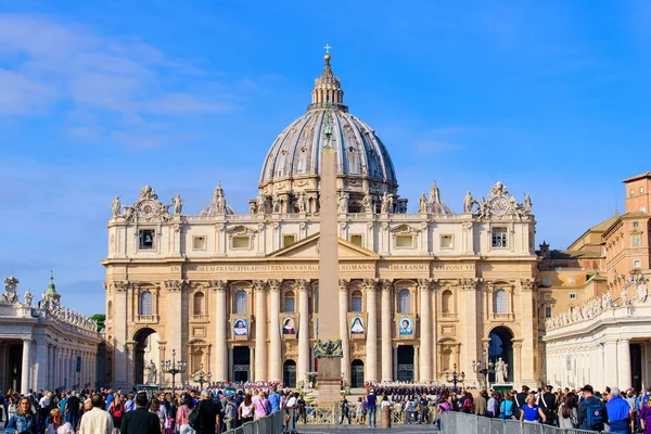 Peter Basilica Vatican City Largest Church World — Stock fotografie