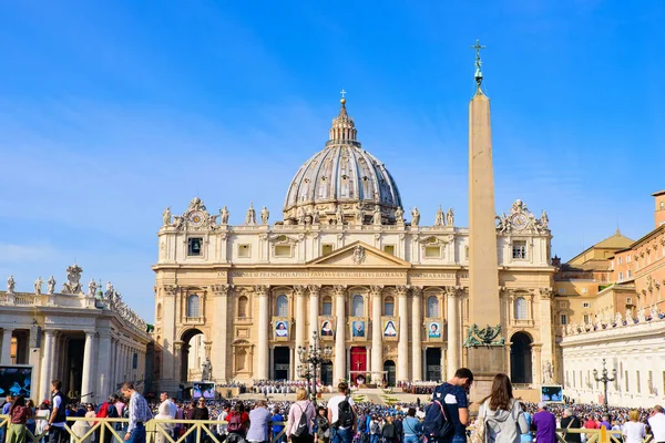 Peter Basilica Vatican City Largest Church World — Stock fotografie