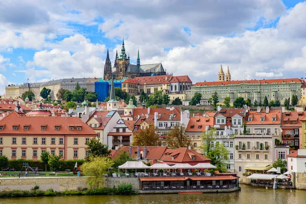 Castillo Praga Castillo Antiguo Más Grande Del Mundo Praga República — Foto de Stock