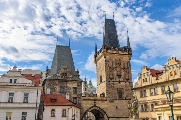 Torre Del Puente Charles Praga República Checa — Foto de Stock